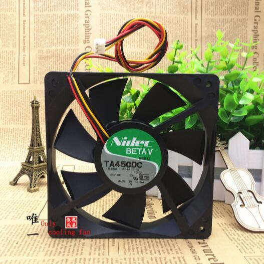 Delta FFB1248SH DC 48V 0.30A 12025 12CM dual ball bearing cooling fan