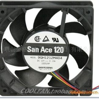 SANYO 12V 4A 9SG1212P1G06 cpu cooler heatsink axial Cooling Fan 12038 120x120x38mm 12cm