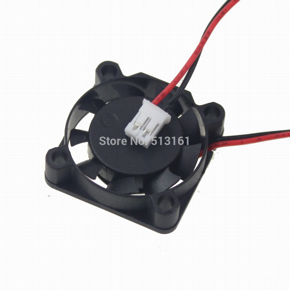 10 Pieces Gdstime 9 Blades 2Pin 2507 2.5cm 25x25x7mm 25mm 12V Micro Cooler Cooling Fans