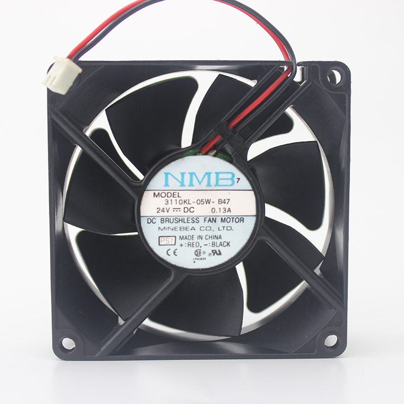 Original genuine 3110KL-05W-B47 8025 DC24V 0.13A 8cm inverter fan