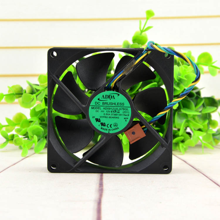 Original AVC DASA0925B2S 12V 2.0A 9CM 90*90*25 4-wire PWM temperature control fan