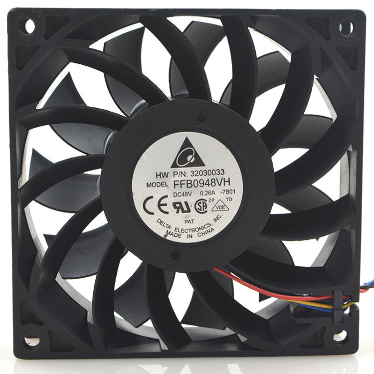 New original FFB0948VH 9225 48V 0.26A PWM speed air volume cooling fan