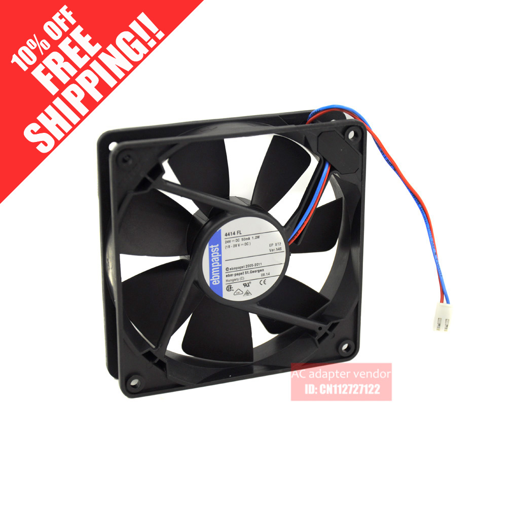 4414FL NEW ebmpapst 12025 24V 12CM cooling fan