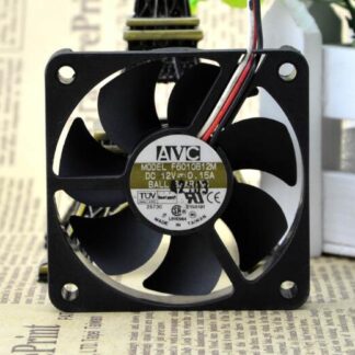 Original AVC 60*60*10 6cm F6010B12M DC 12V 0.15A 3-wires ball cooling fan