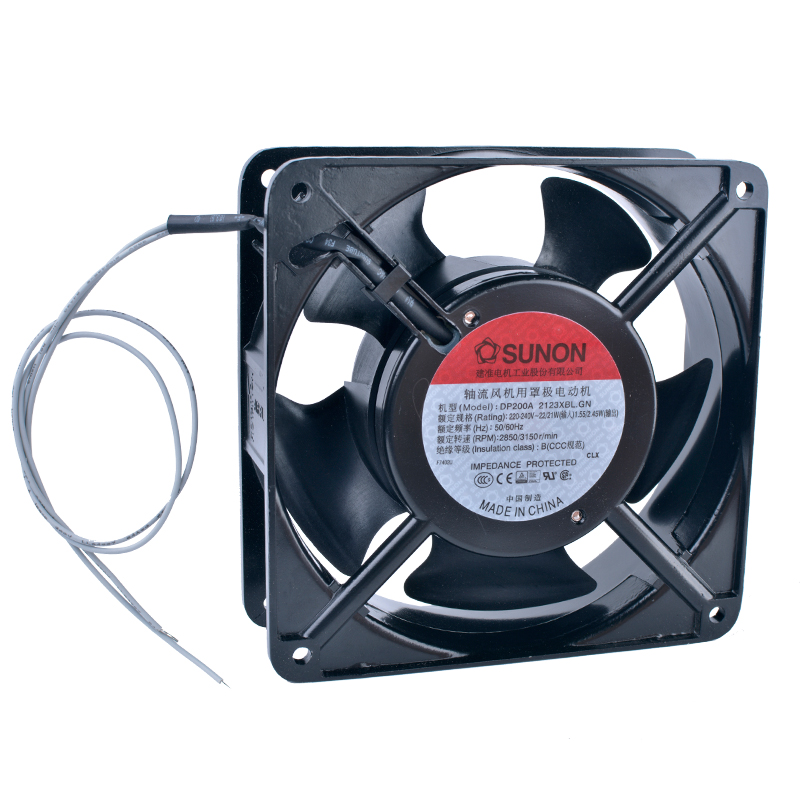 COOLING REVOLUTION DP200A2123XBL.GN2123XBT 12cm 120mm 12038 220V Metal AC cooling fan Cabinet fan