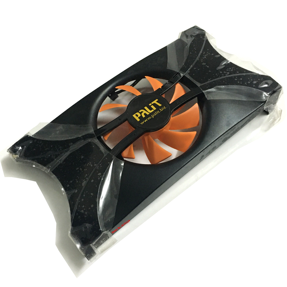 2pcs/lot Video cards fan GTX1070 GPU Cooler For ZOTAC GeForce GTX 1070 AMP Edition Graphics Card cooling as Replacement