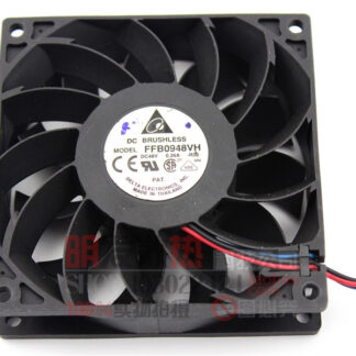 Original DELTA FFB0948VH 9225 9cm DC 48V 0.26A 3-line Alarm Cooling Fan