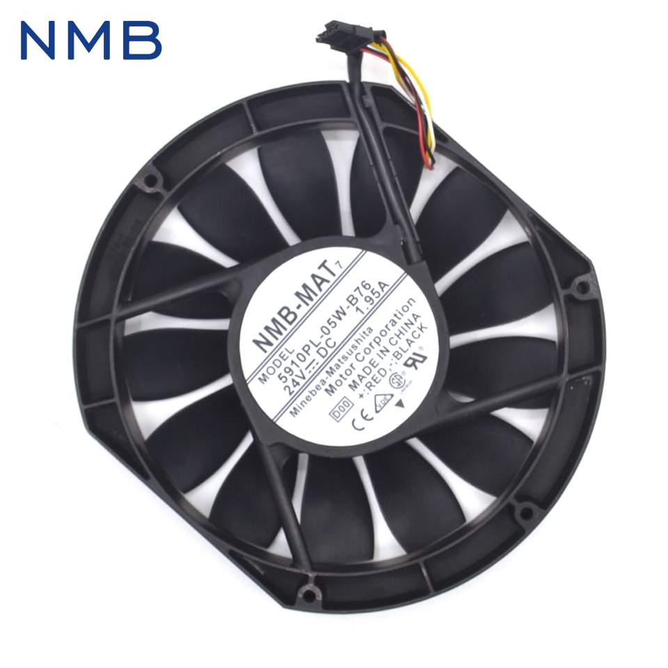 New 5910PL-05W-B76 17025 24V 1.95A fan drive for NMB-MAT 170*170*25mm