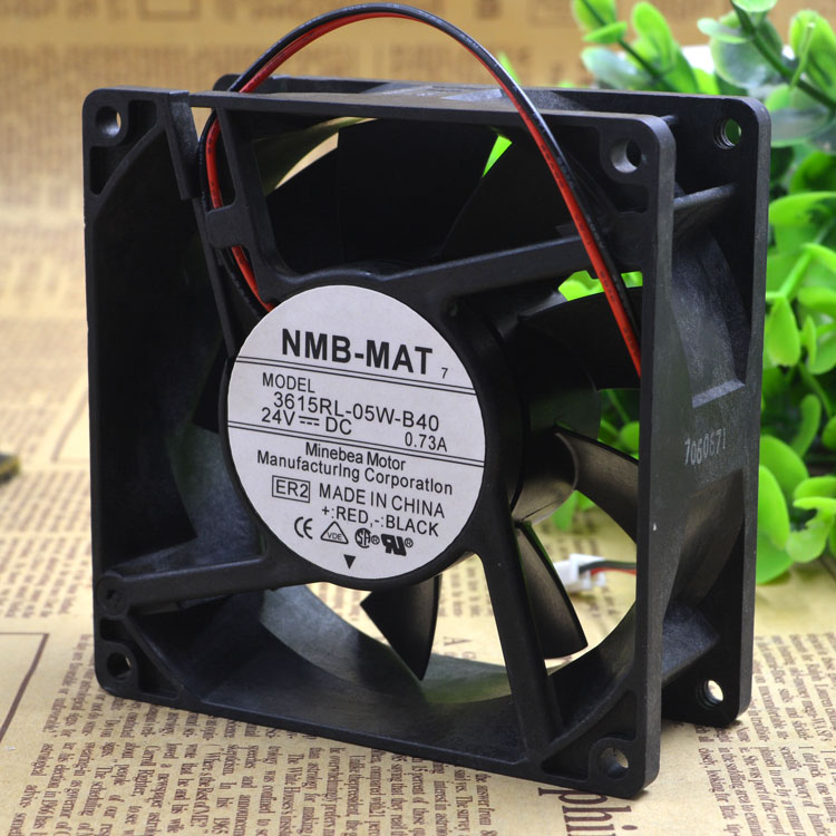 Free Shipping Nmb-mat 3615rl-05w-b40 9038 9cm waterproof inverter fan 24v 0.73a