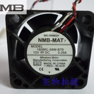 NMB-MAT 4715PL-05W-B30 D00 DC 24V 0.39A 2-wire 120x120x38mm Server Square Fan