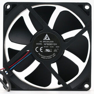 Original DELTA NFB08512H 8525 85x85x25mm DC 12V 0.23A 8cm projector instrument cooling fan