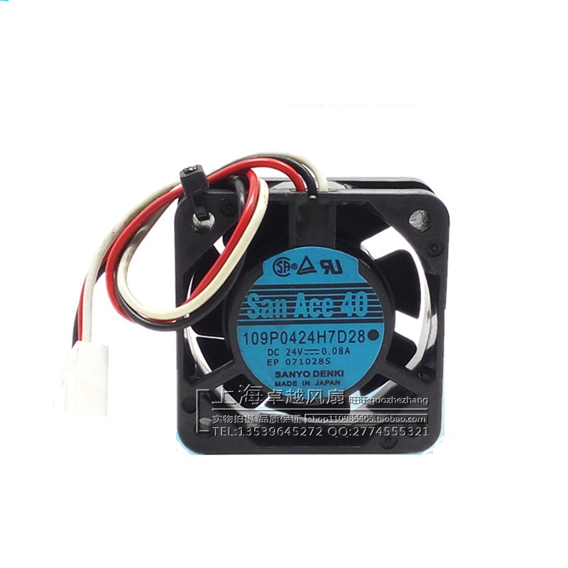 SSEA New cooling fan for ADDA AD0624UB-A70GL DC24V 0.16A 6CM 6025 60 * 60 * 25 mm Inverter FAN