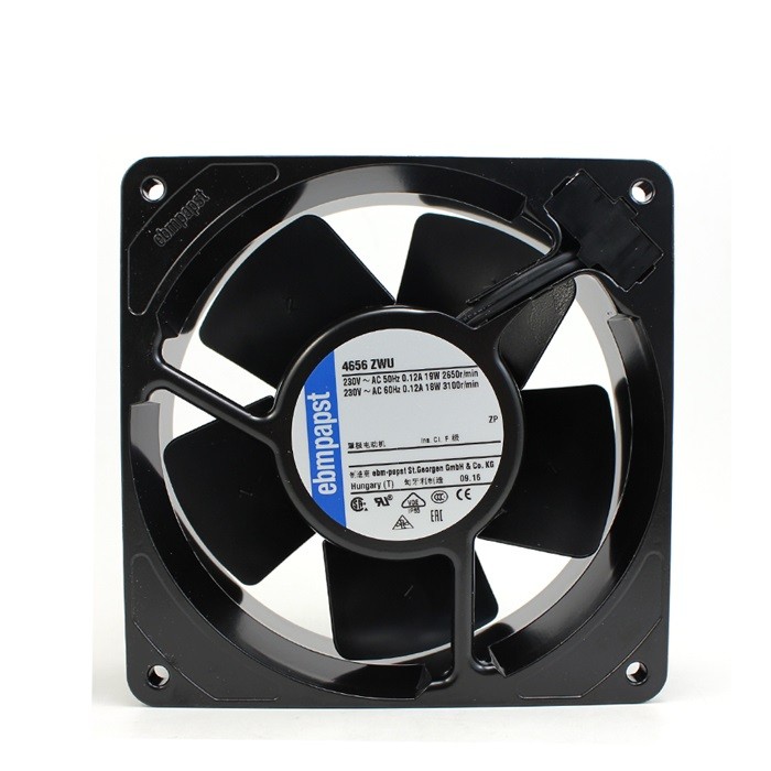 New original 4656ZWU 12038 220V 18 / 19W IP68 all metal fan