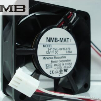 NMB 2410ML-04W-B79 -F62 6025 60x60x25mm 6cm DC 12V 0.58A 3Wire server inverter Cooling fan