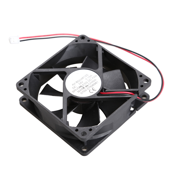 80x80x25mm 24V Brushless DC 7 Blade PC Cooler Cooling Fan Low Noise Clearance Sale Best Price