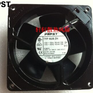 papst typ 4536 zh 12038 119x119x38 mm 115V 50/60HZ 13/12W all full metal high tempreture cooling fan