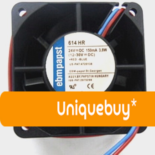 For ebmpapst 614HR 6cm 3.8W 150MA 24VDC Frequency conversion fan