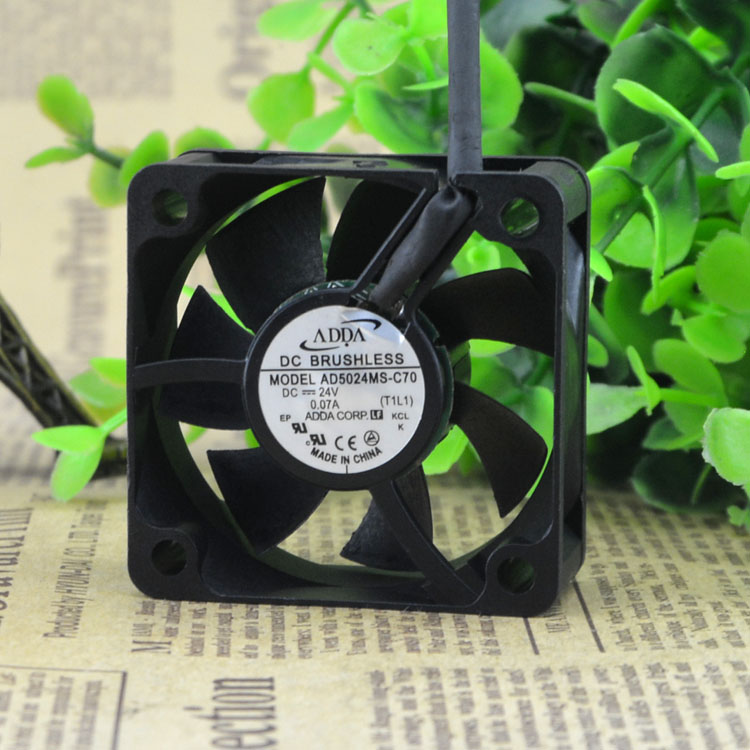 Free Delivery. 5020 AD5024MS - C70 24 v 0.07 A 2 line 5 cm inverter industrial computer fan