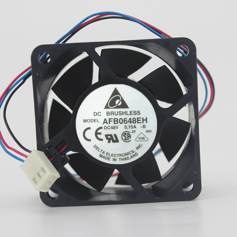 AFB0648EH 6CM 6025 48V 0.15A Double Ball Second Line Fan