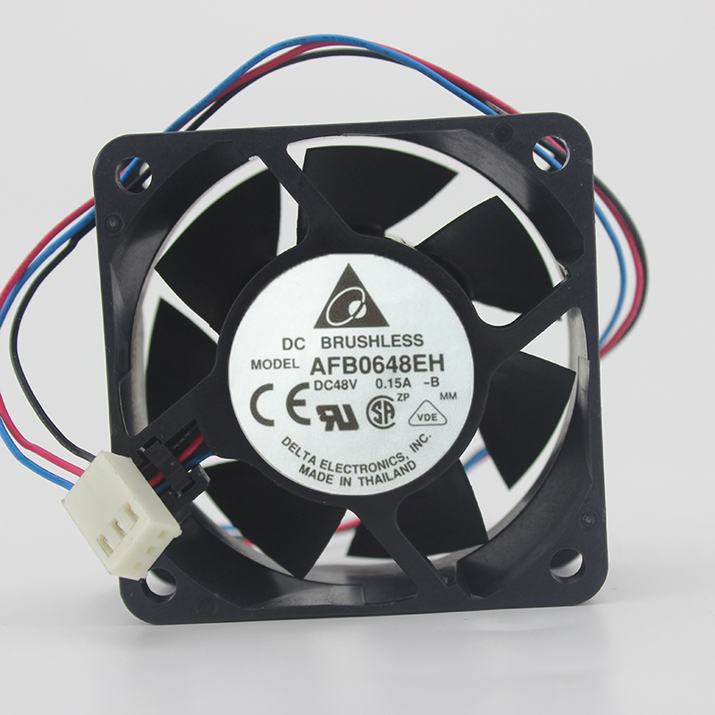 Delta FFB1248SH DC 48V 0.30A 12025 12CM dual ball bearing cooling fan