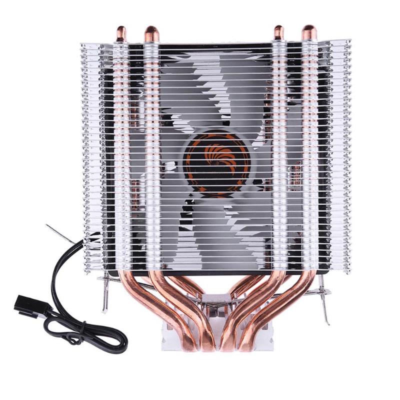 3Pin 12V CPU Cooling Cooler Copper and Aluminum 110W Heat Pipe Heatsink Fan for Intel LGA1150 AMD Computer Cooler Cooling Fan
