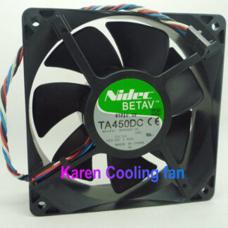 free shipping Nidec 12cm 12038 12V 1.4a TA450DC B35502-35 cpu cooler heatsink axial Cooling Fan