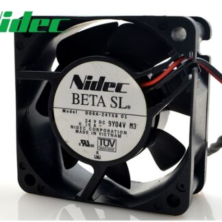 Nidec New original D06A-24TS8 01 24V 0.15A 6CM 60*60*25MM 6025 2-wire dual ball bearing ultra-quiet cooling fan