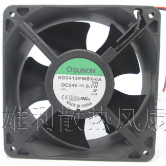 Free Delivery.KD2412PMBX-6A 24V 6.7W 12038 12CM Inverter fan