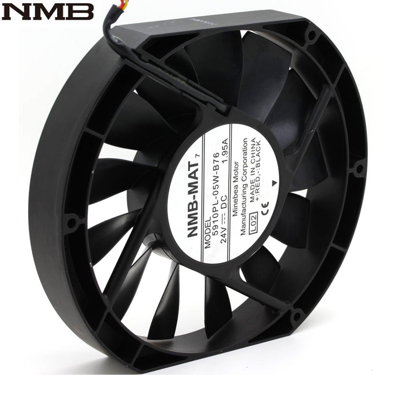New 5910PL-05W-B76 17025 24V 1.95A fan drive for NMB-MAT 170*170*25mm