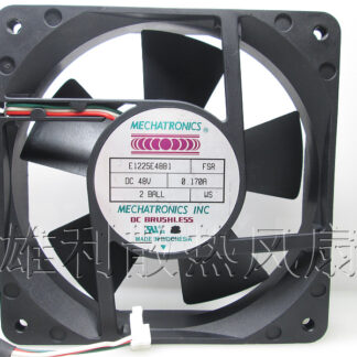 Free delivery. Original E1225E48B1 FSR 48V 0.170A 12CM 12025 3-wire cooling fan