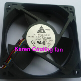 DELTA NEW ORIGINAL 12CM EFC1248DF 12032 48V 0.33A Cooling fan 120*120*32MM