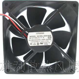 Free delivery. Original 3610KL-05W-B39 9225 24V 0.11A with stop warning inverter fan