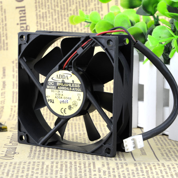 Free Delivery. 8025 KM128025HB 12 v 0.23 A two-wire chassis inverter fan