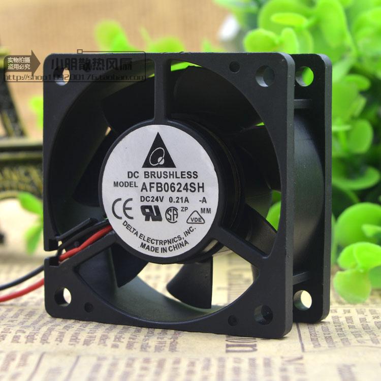 Free Delivery.AFB0624SH 6025 24 v 0.21 A 6 cm 2 line frequency converter air cooling fans