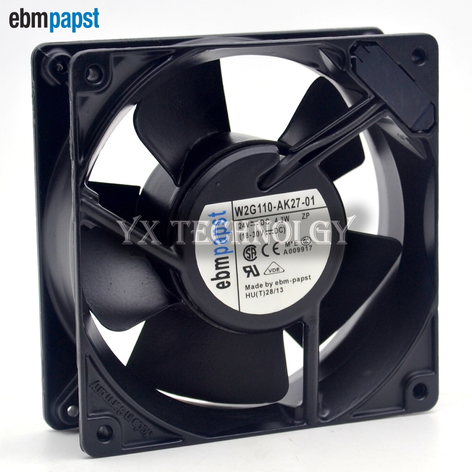 Original W2G110-AN27-01 12038 12cm 24V 4.3W ultra-durable drive fan 120*120*38mm