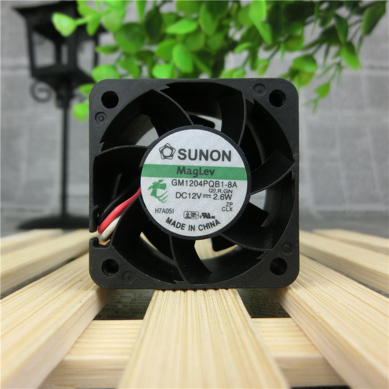 Original SUNON GM1204PQB1-8A 40*40*28mm DC 12V 2.6W 3-wire 1U2U Server Cooling Fan