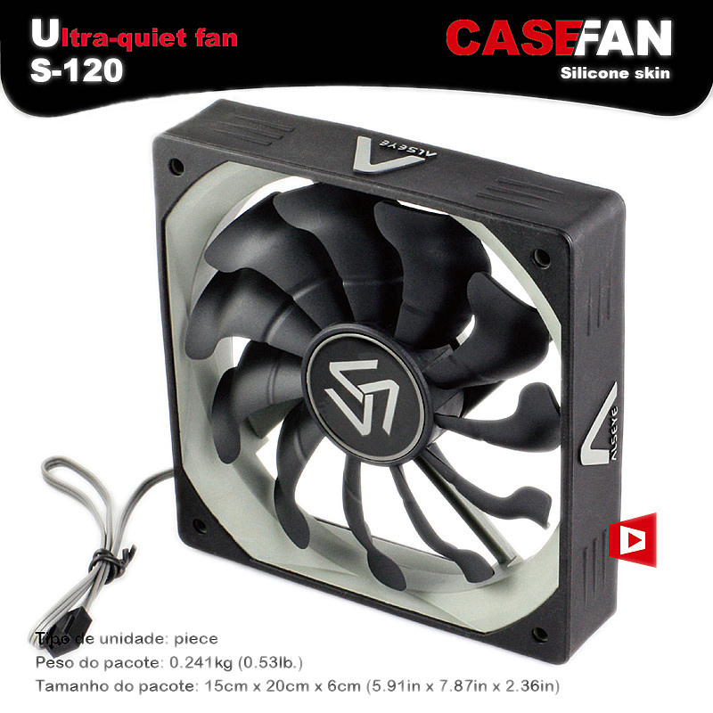 SXDOOL 80mm aluminium radiator fan included water cooling