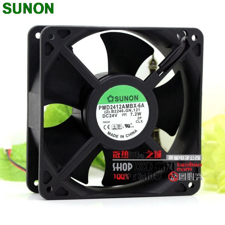 Original Sanyo 9G1224H1M037 24V 0.22A 12CM 12038 inverter fan server fans