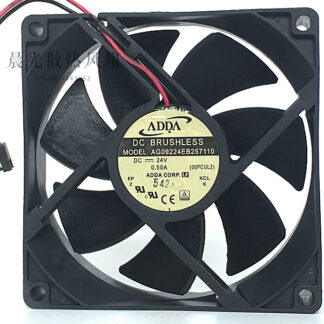 Original ADDA AG09224EB257110 9CM 9025 DC 24V 0.50A dual ball inverter server cooling fan