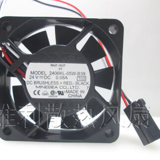 Free Delivery.2406KL-05W-B39 24VDC 0.08A original 60 * 60 * 15MM axial fan