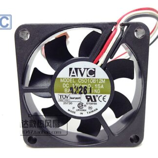 Free shipping original AVC C5010B12M 3 wires 5cm fan DC 12V 0.15A server inverter cooler