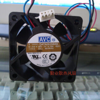 The original AVC 6CM 60*60*25 48V 0.15A DATA0625B8M three line double ball converter fan