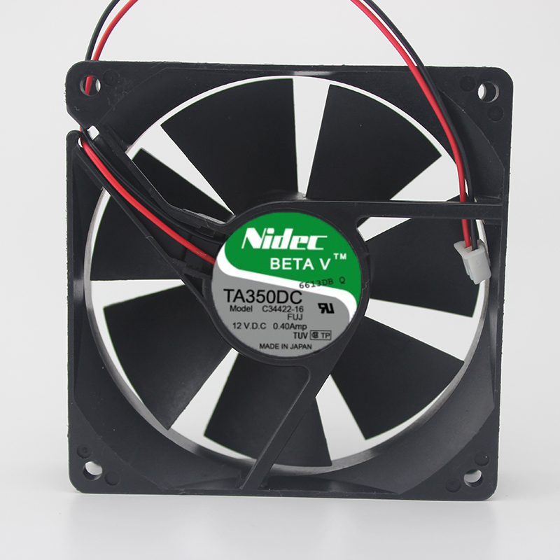 Original TA350DC C34422-16 12V 0.4A 9025 9CM inverter fan