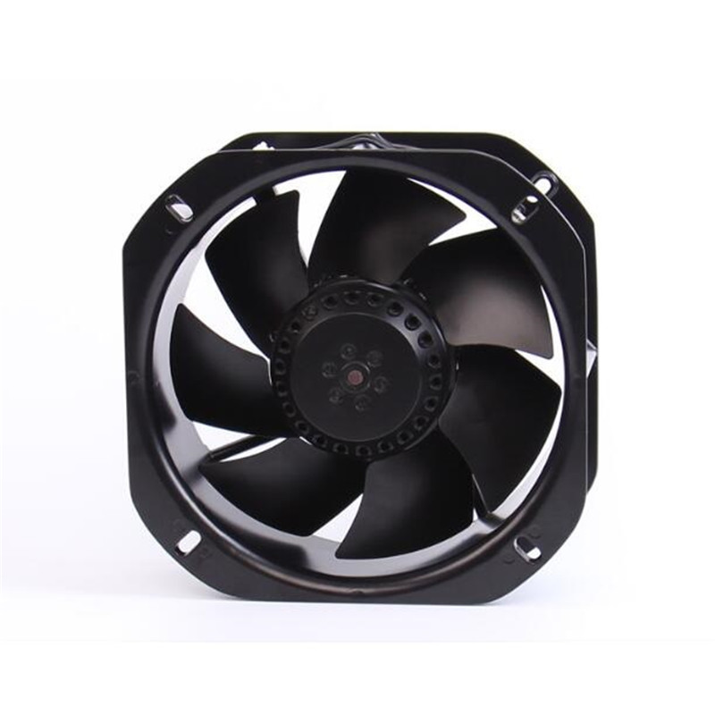 250FZY6-S 220V 120W 0.55A Miniature Industrial Axial Fan Cooling Fan Full Metal Blade High Temperature Industrial Blower
