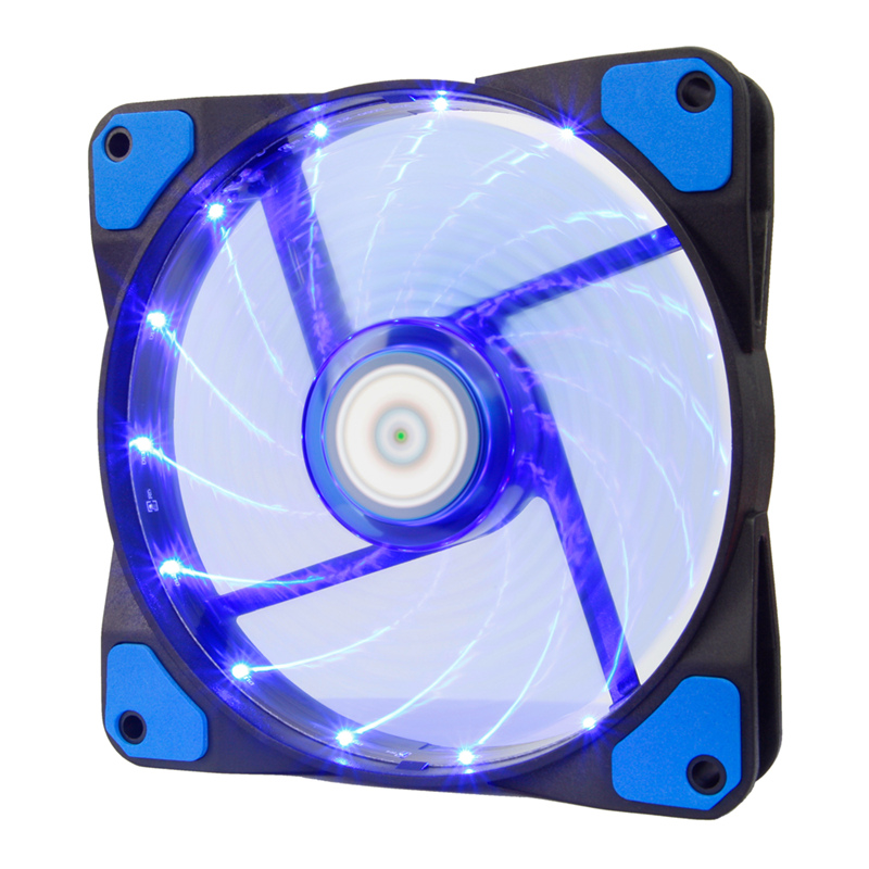 Aigo C5 RGB Adjust LED 120mm Quiet+IR Remote New computer Cooler Cooling RGB Case Fan For CPU 5pcs Computer Case PC Cooling Fan