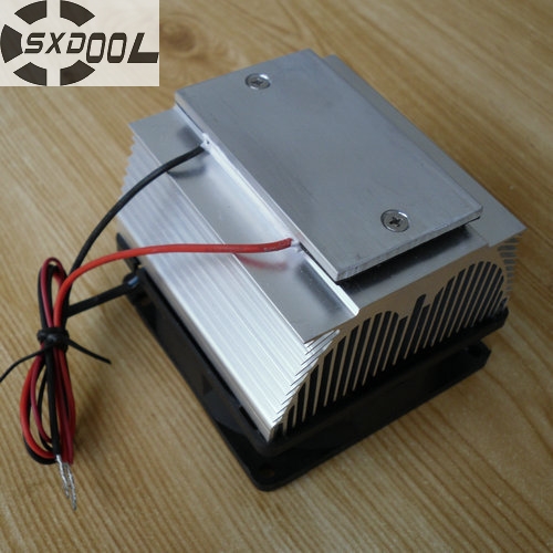 SXDOOL Cooling!DIY Peltier Air condition refrigeration plate TEC12706AJ 12V Cooling fan