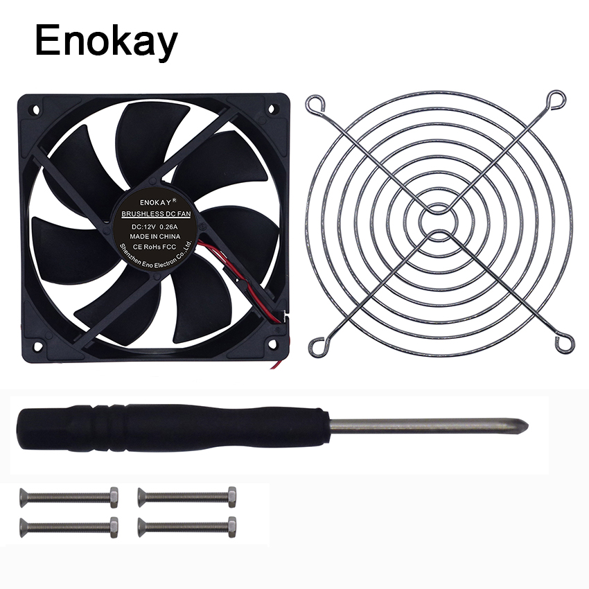 High-quality Water Cooler 2pcs 12025 120mm Cooling Fan For Computer, 12cm Exhaust For 12v 2400rpm Quiet Cooler