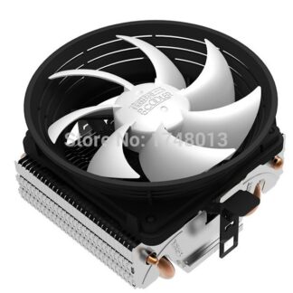 PcCooler Q102 95W 10cm fan 2 heatpipe Cooling for Intel LGA1151 775 1150 for AMD AM3+/FM1/FM2 cooler for CPU fan radiator