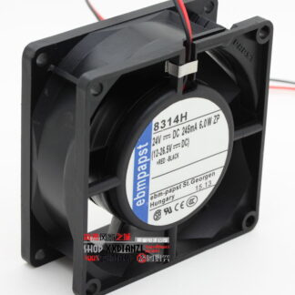 Free Delivery.8314H 8032 6.0W DC24V inverter double ball fan