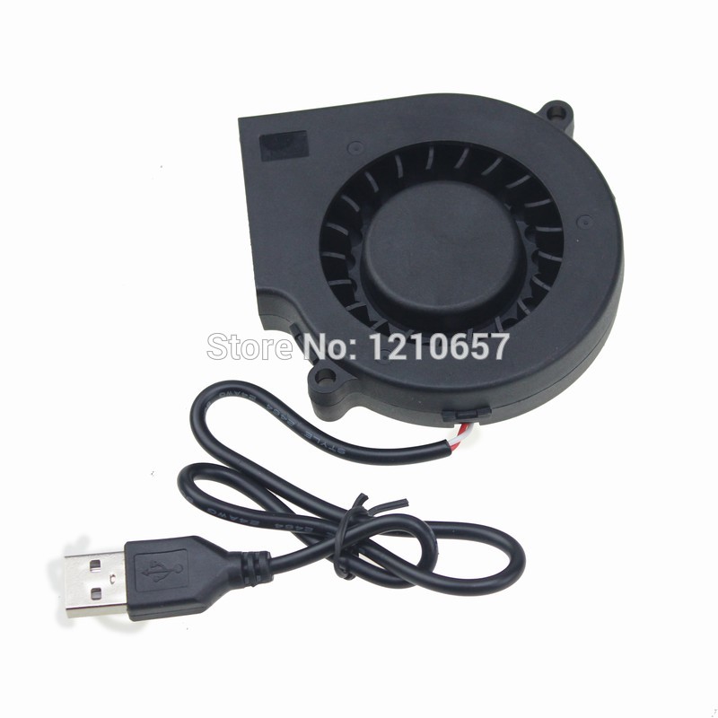 5PCS LOT 7515s DC 5V USB 75x15mm 75mm Ventilation Axial Motor Blower Fan